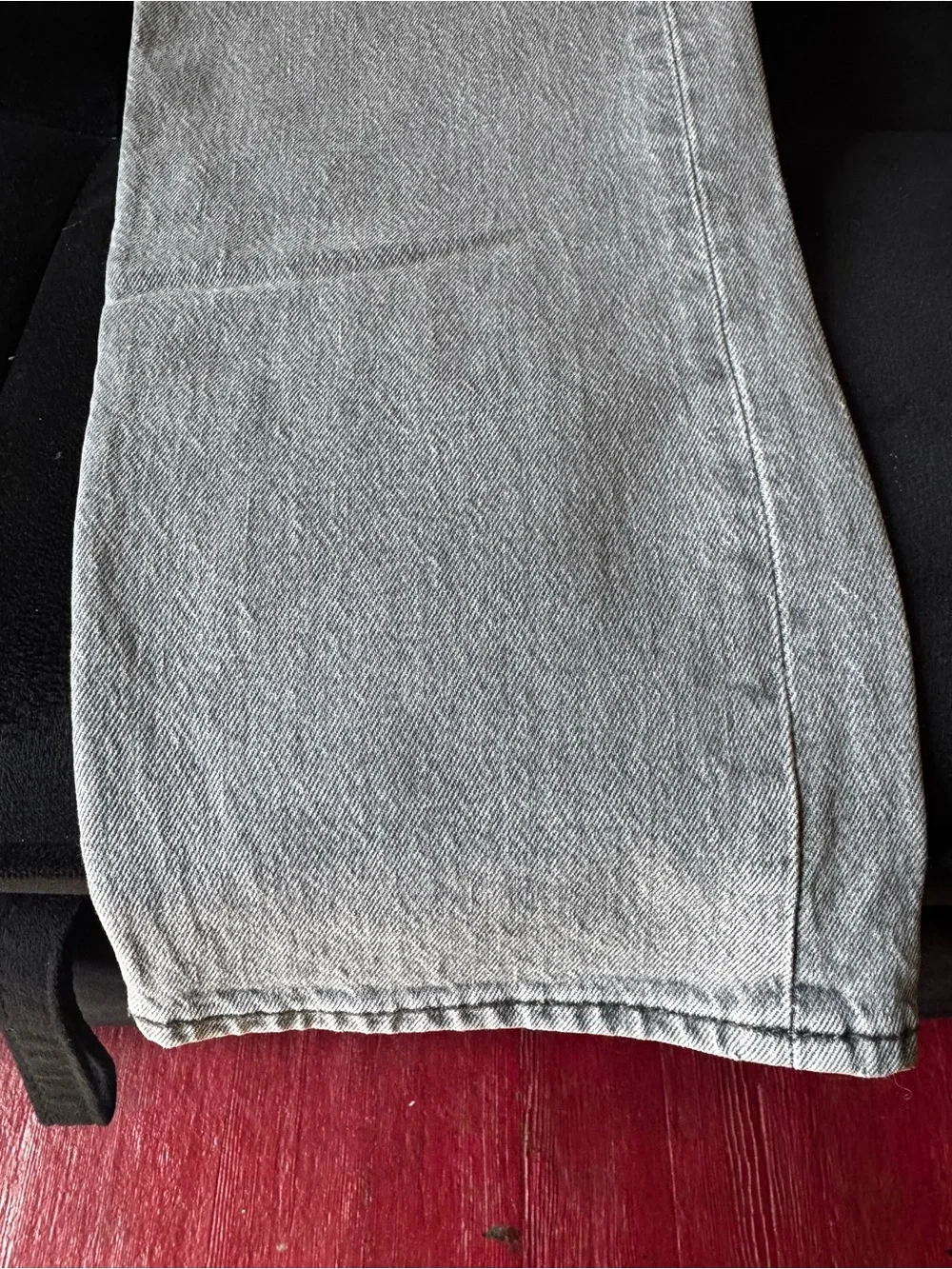 Levi's Men’s Light Gray Bootcut Jeans